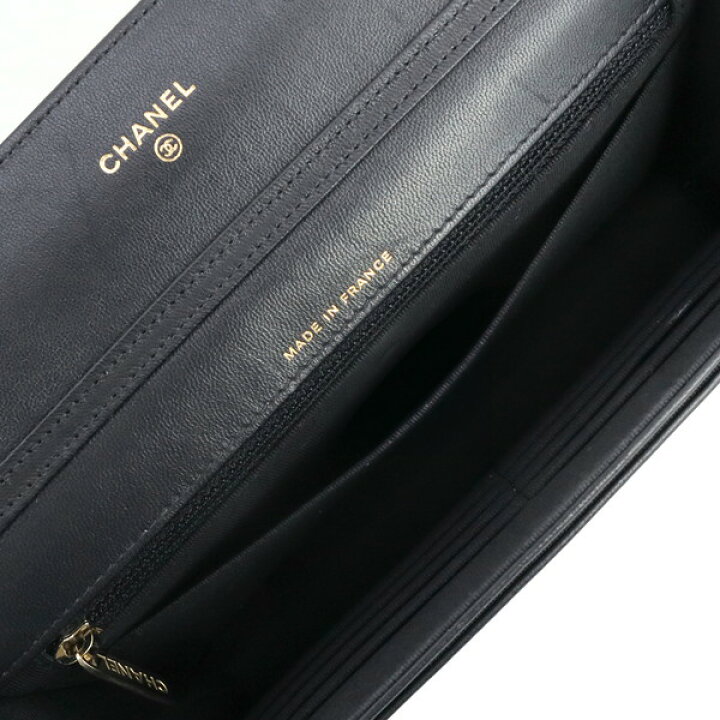 楽天市場】【美品】 シャネル チェーンウォレット ビッグココマーク  