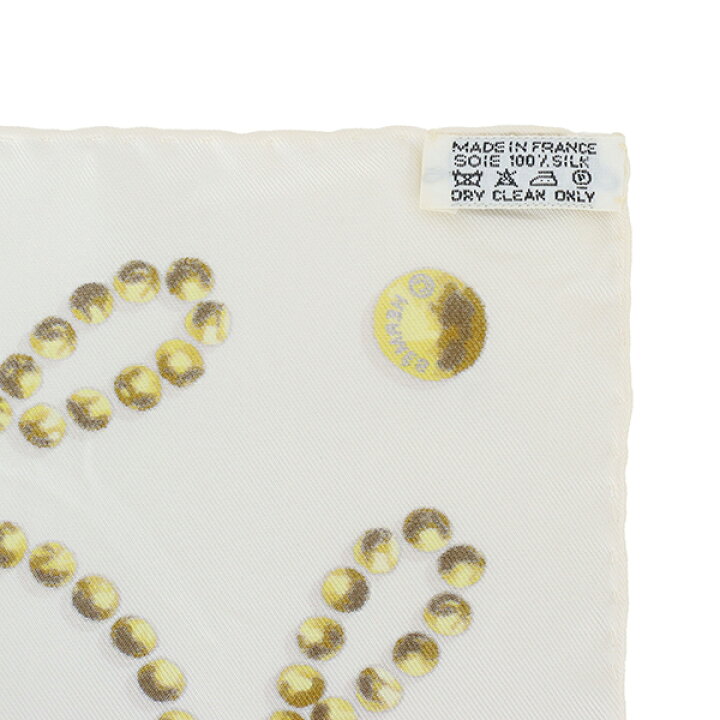楽天市場】【美品】 エルメス スカーフ カレ 90 伝説の馬 ホワイト 