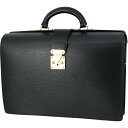 【10%OFF】 ルイヴィトン ビジネスバッグ セルヴィエット フェルモワール エピ レザー ブラック 黒 ヴィンテージ ドクターバッグ ルイヴィトン メンズ 本革 ドクターズバッグ ハンドバッグ A4 書類カバン バック BAG ブランド