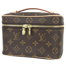 【10%OFF】 ルイヴィトン バニティ ニース ミニ モノグラム ブラウン ミニ ルイヴィトン ハンド LOUIS VUITTON ルイヴィトン バニティケース ポーチ 化粧ポーチ 化粧品入れ コスメポーチ セカンド トラベル バック BAG