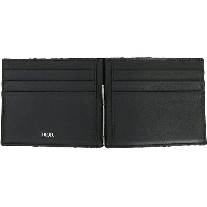 楽天市場】【美品】 ディオール 二つ折り財布 札入れ マネークリップ 