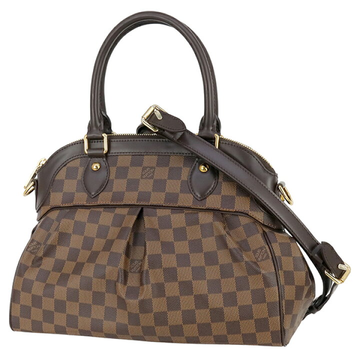 楽天市場】【超美品】 ルイヴィトン トレヴィ PM ダミエ レザー  