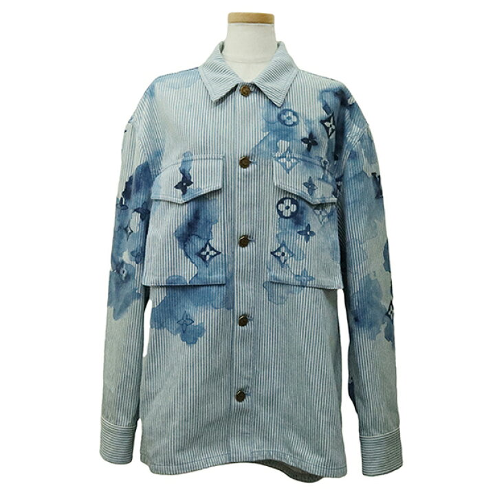 楽天市場】【10%OFF】 ルイヴィトン ジャケット Sサイズ ストライプ 