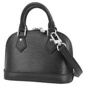 【新品】 ルイヴィトン ショルダーバッグ ナノアルマ エピ レザー ブラック 黒 2WAYバッグ ルイヴィトン ハンドバッグ LOUIS VUITTON ルイヴィトン アルマ ナノ レディース ミニバッグ 本革 クロスボディバッグ ハンドバック バック HANDBAG BAG ブランド