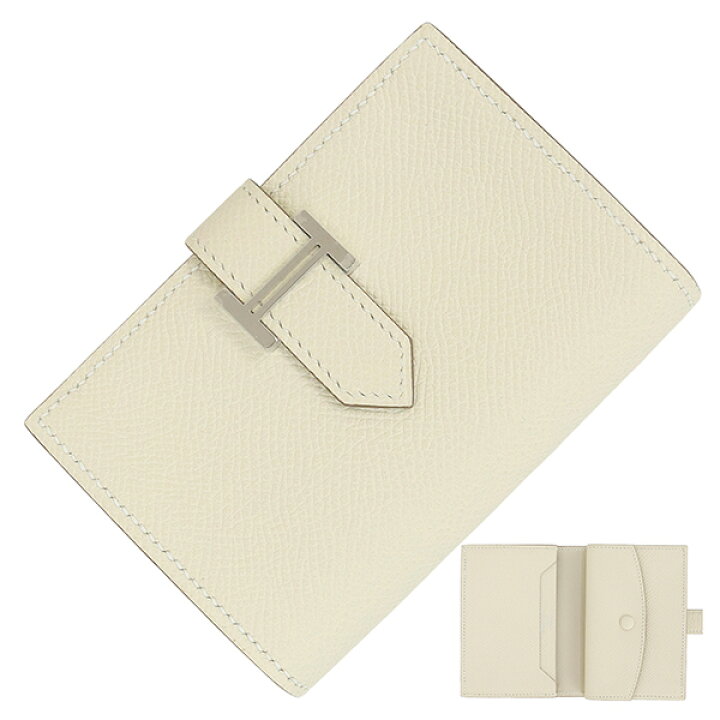 楽天市場】【5%OFF】 エルメス 二つ折り財布 ベアン ミニ エプソン  