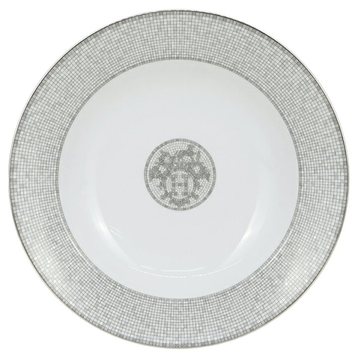 楽天市場】【5%OFF】 エルメス 食器 ラウンド ディープ プレート 29.5  