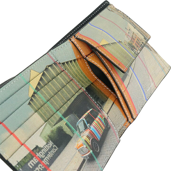 楽天市場】【新品】 ポールスミス 二つ折り財布 メンズ カウレザー  