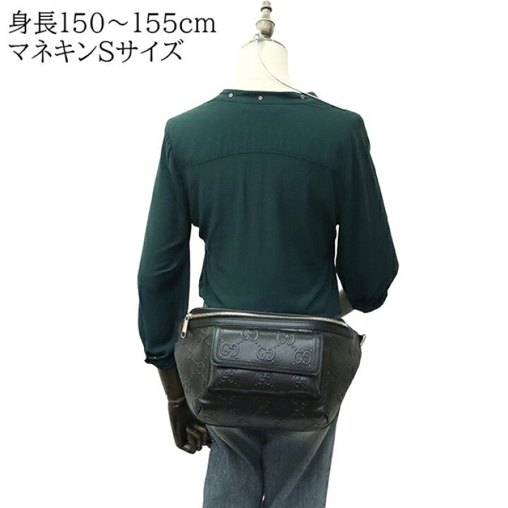 楽天市場】【超美品】 グッチ ボディバッグ ラージ ベルトバッグ GG 