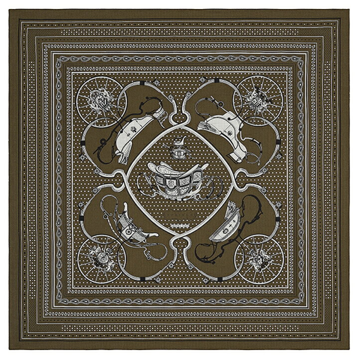 楽天市場】【新品】 エルメス ショール カレ ジェアン 140  