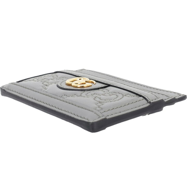 楽天市場】【未使用品】 グッチ カードケース GGマトラッセ レザー  