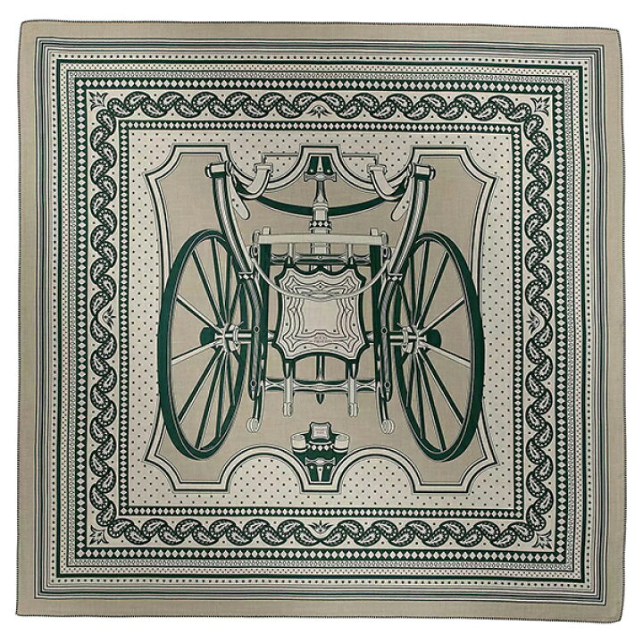 楽天市場】【新品】 エルメス ショール カレ ジェアン 140 四輪馬車の  