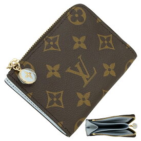 【新品】 ルイヴィトン L字ファスナー財布 ポルトフォイユ ノア コンパクト モノグラム レザー アズールブルー ルイヴィトン ミニ財布 LOUIS VUITTON ルイヴィトン 財布 レディース カードケース コインケース 小銭入れ コンパクトウォレット ミニウォレット ブランド