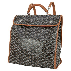 【10%OFF】 ゴヤール バックパック サンレジェ ヘリンボーン ゴヤールディンキャンバス ブラック ブラウン 2WAYバッグ ゴヤール ハンドバッグ ビジネスバッグ GOYARD ゴヤール リュックサック ロゴ デイパック バック BAG