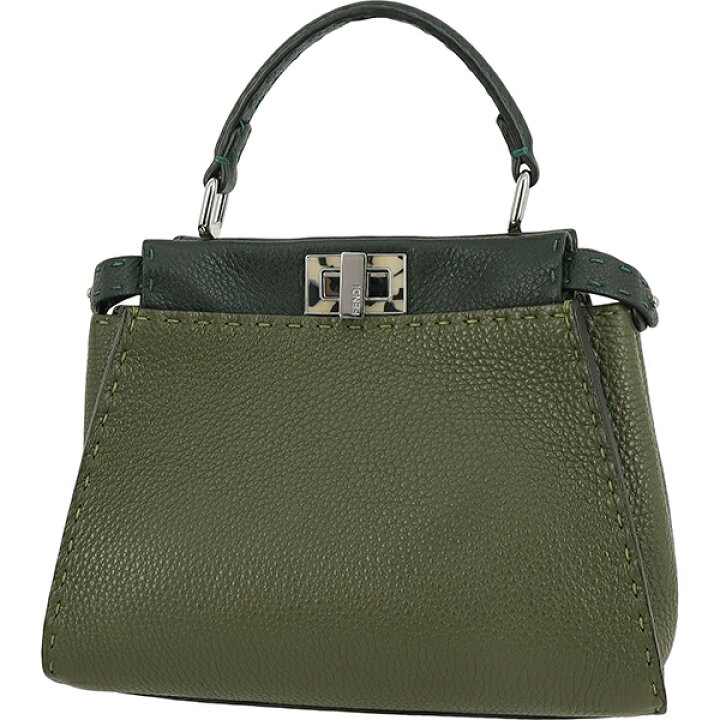 楽天市場】【未使用品】 フェンディ ピーカブー ミニ セレリア カーフ  