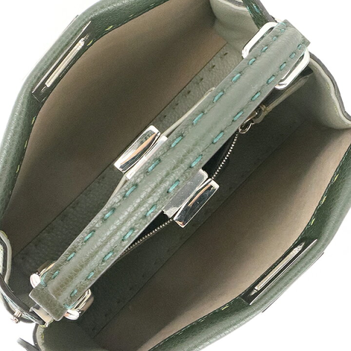 楽天市場】【10%OFF】 フェンディ ピーカブー ミニ セレリア カーフ 