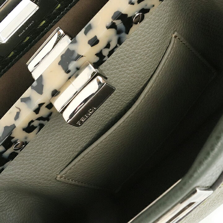 楽天市場】【10%OFF】 フェンディ ピーカブー ミニ セレリア カーフ 
