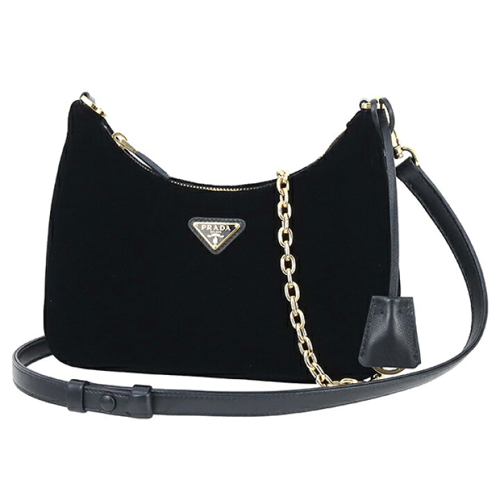 楽天市場】【新品】 プラダ ショルダーバッグ ベルベット ミニバッグ  