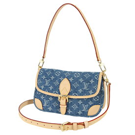 【新品】 ルイヴィトン ショルダーバッグ ディアヌ モノグラム デニム レザー デニムブルー 2WAYバッグ LOUIS VUITTON ルイヴィトン ハンドバッグ レディース クロスボディバッグ フラップバッグ ハンドバック バック ブランド