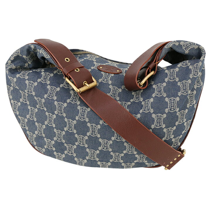 楽天市場】【10%OFF】 セリーヌ ショルダーバッグ マカダム デニム  