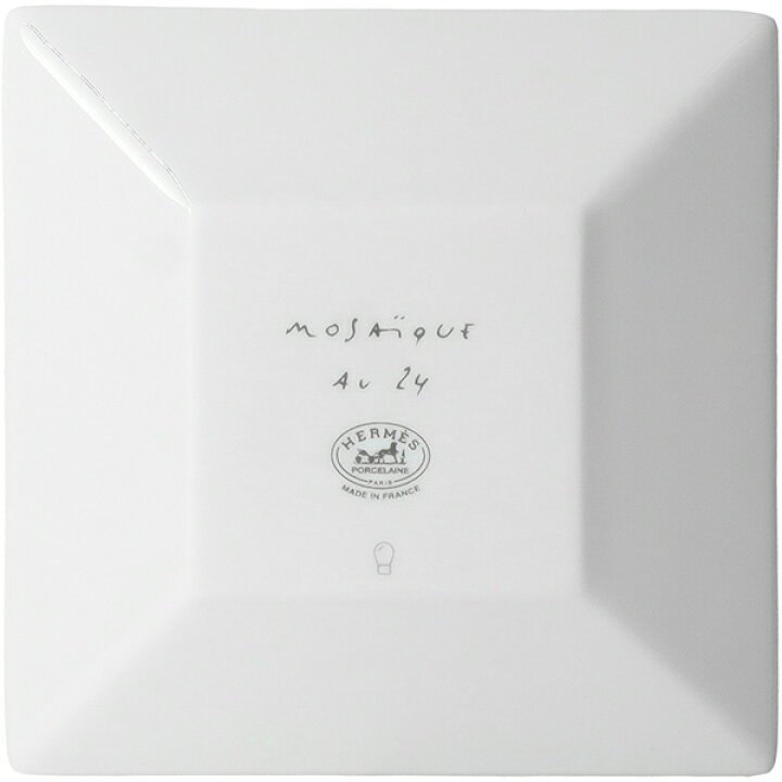 楽天市場】【5%OFF】 エルメス 食器 プチカレ スクエアプレート 7cm  
