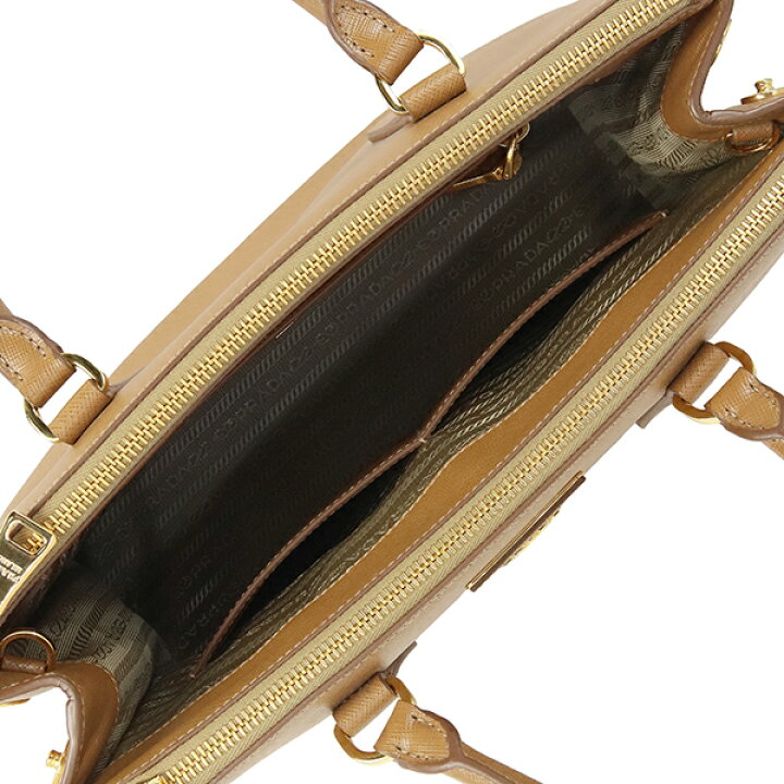 楽天市場】【5%OFF】 プラダ ガレリア ラージ サフィアーノ ルクス 