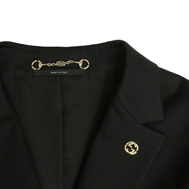 楽天市場】【美品】 グッチ ジャケット レディース 44サイズ ウール 