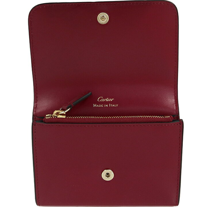 楽天市場】【新品】 カルティエ ミニ財布 ウォレット C ドゥ 