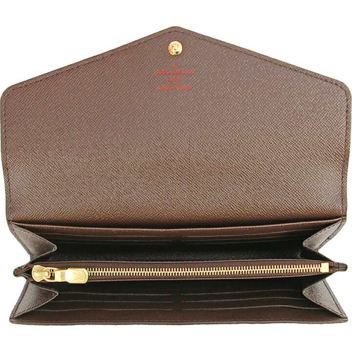 楽天市場】【新品】 ルイヴィトン 長財布 ポルトフォイユ サラ ダミエ  