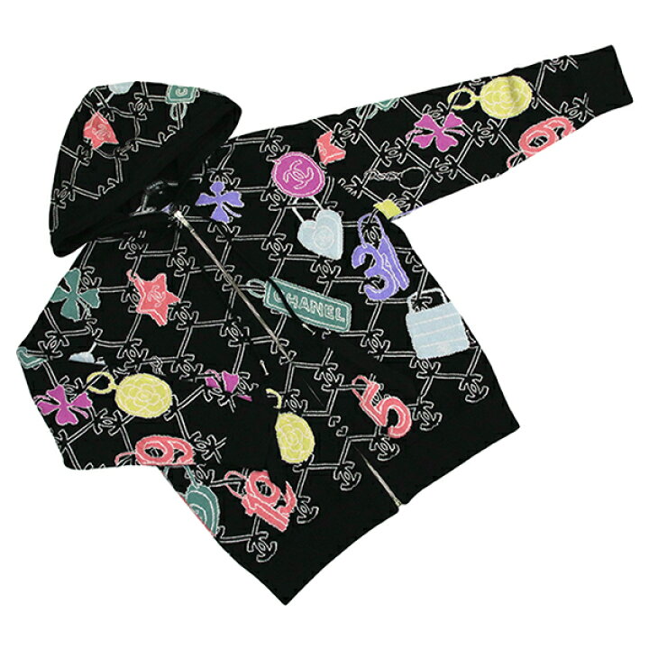 楽天市場】【10%OFF】 シャネル パーカー ジップアップ フーディー 34  