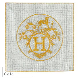 【新品】 エルメス 食器 プチカレ スクエアプレート 23cm モザイク ヴァンキャトル No5 ゴールド / プラチナ ポーセリン エルメス 大皿 中皿 磁器 陶器 Hロゴ HERMES エルメス お皿 四角 高級 結婚祝い 記念 ギフト 贈り物 ブランド