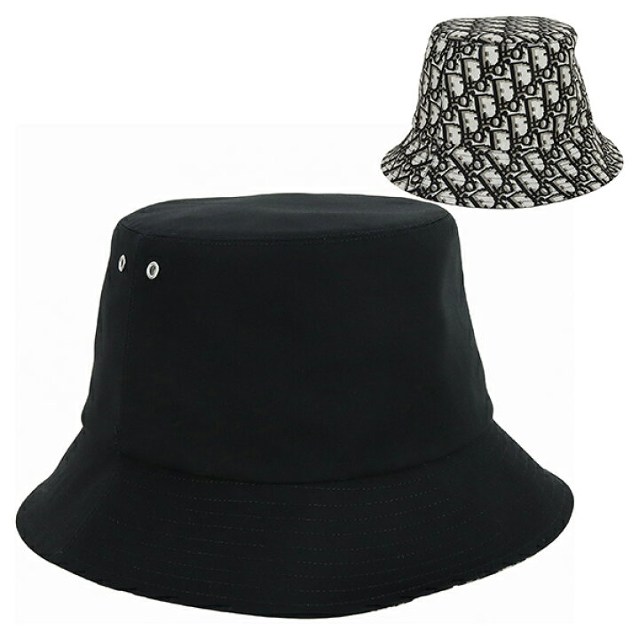 楽天市場】【新品】 ディオール ハット リバーシブル テディ-D  