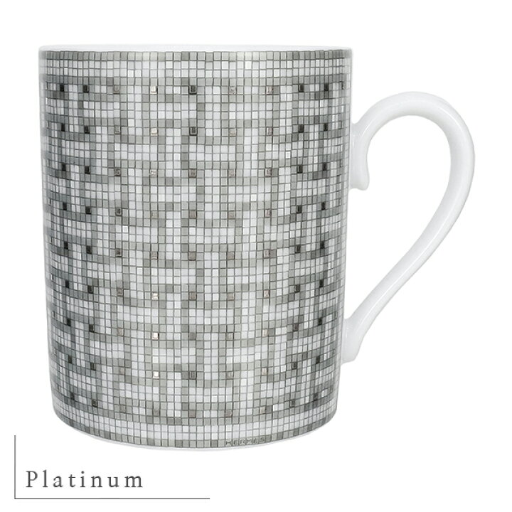 楽天市場】【5%OFF】 エルメス マグカップ モザイクヴァンキャトル H24 