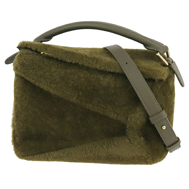 楽天市場】【10%OFF】 ロエベ パズル エッジ スモール ラム シアリング  