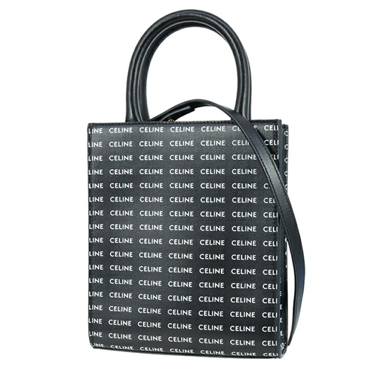 楽天市場】【美品】 セリーヌ ミニ バーティカル カバ オールオーバー  