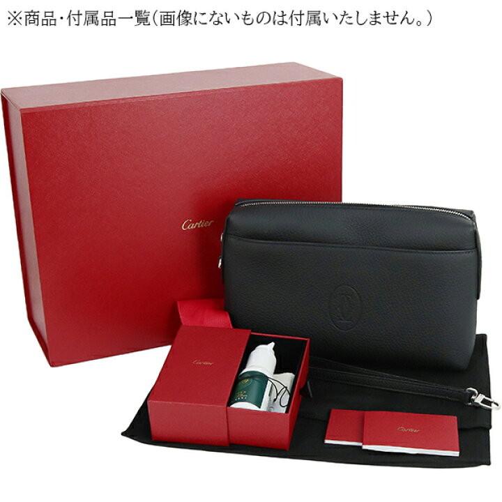 楽天市場】【新品】 カルティエ セカンドバッグ スクエア ポーチ 
