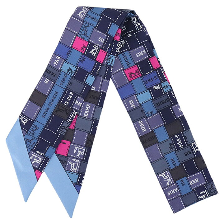 楽天市場】【10%OFF】 エルメス ツイリー ボルデュックチェック シルク 