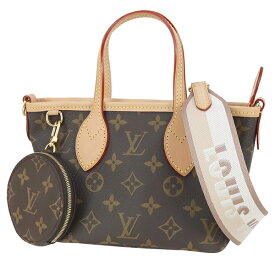 【10%OFF】 ルイヴィトン ショルダーバッグ ネヴァーフル BB モノグラム レザー ブラウン 2WAYバッグ ルイヴィトン ハンドバッグ LOUIS VUITTON ルイヴィトン トートバッグ レディース クロスボディバッグ ミニバッグ ミニトート ブランド