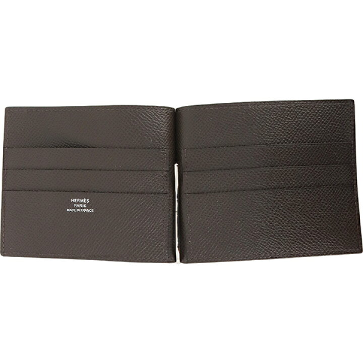 楽天市場】【5%OFF】 エルメス 二つ折り財布 札入れ マネークリップ  