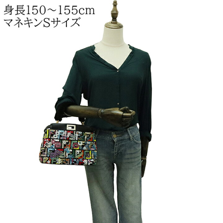 楽天市場】【超美品】 フェンディ ピーカブー アイコニック ミニ FF柄 