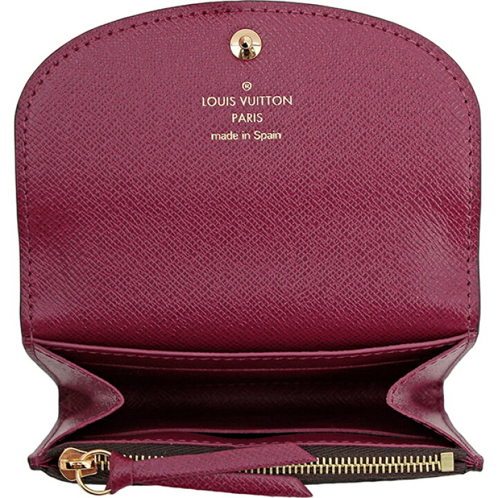 楽天市場】【新品】 ルイヴィトン ミニ財布 ポルトモネ ロザリ  
