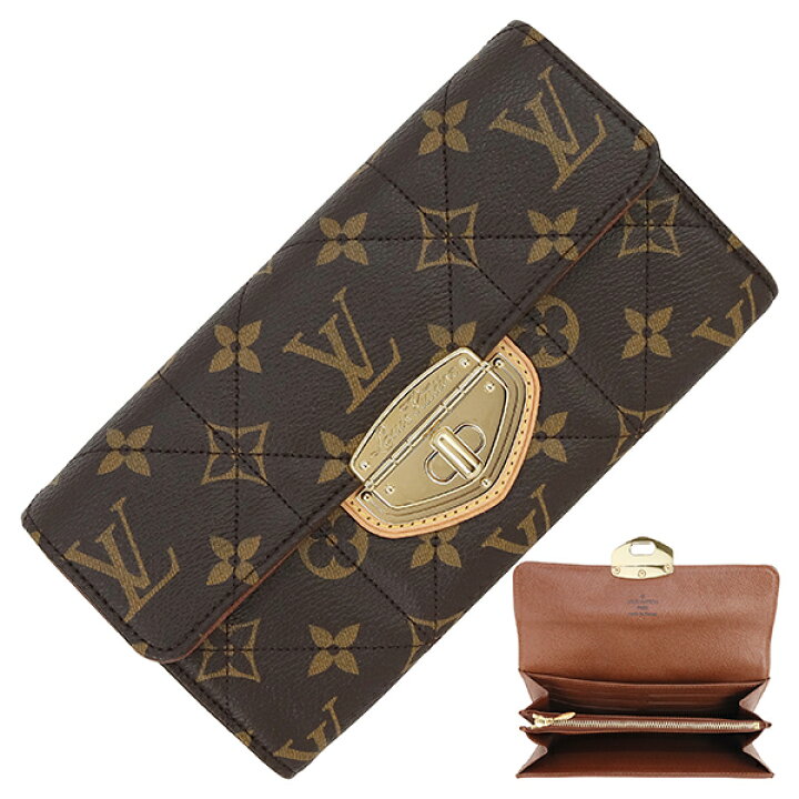 楽天市場】【5%OFF】 ルイヴィトン 長財布 ポルトフォイユ サラ  