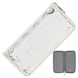 【新品】 ルイヴィトン 長財布 ジッピーウォレット ヴェルティカル LVミラー ミラー モノグラム ミラー キャンバス レザー シルバー シルバー金具 ルイヴィトン ラウンドファスナー長財布 LOUIS VUITTON ルイヴィトン 財布 メンズ 二つ折り財布 二つ折り長財布 ブランド