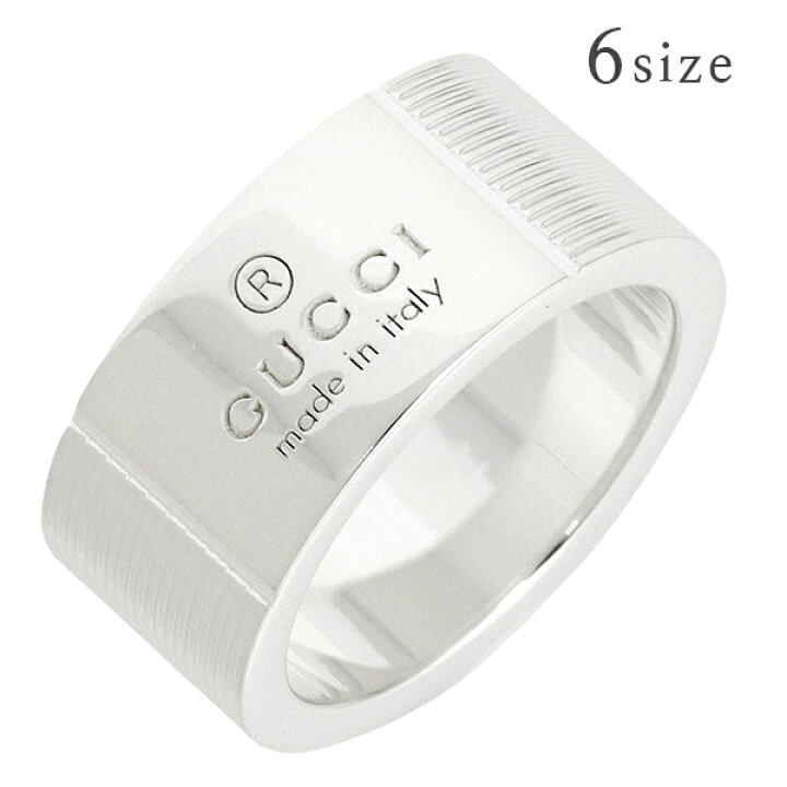 楽天市場】【5%OFF】 グッチ リング 7号〜17号 トレードマーク 