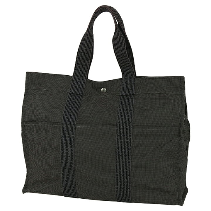エルメス HERMES エールライントートPM トートバッグ 黒 【中古  