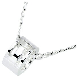 【5%OFF】 グッチ ネックレス カットアウトGリング Gロゴ 223351 スターリングシルバー シルバー925 SV925 アクセサリー GUCCI グッチ ペンダント Gモチーフ ロゴリングネックレス シルバーネックレス シルバーアクセサ