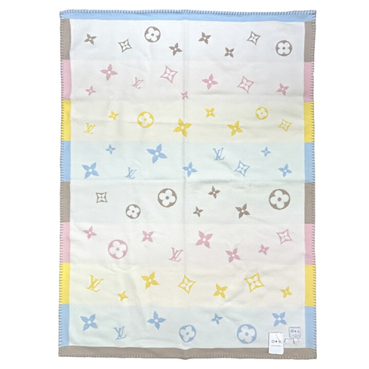 楽天市場】【新品】 ルイヴィトン ブランケット プレッド ウール 