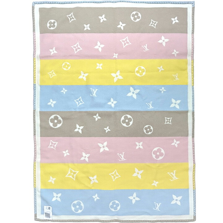 楽天市場】【新品】 ルイヴィトン ブランケット プレッド ウール 