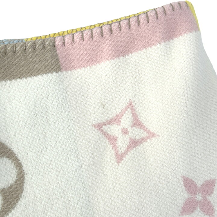 楽天市場】【10%OFF】 ルイヴィトン ブランケット プレッド ウール 