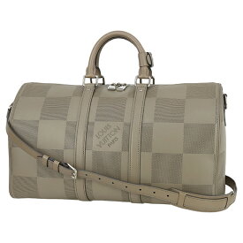 【希少】【未使用品】 ルイヴィトン ボストンバッグ キーポル バンドリエール 45 ノマド レザー グラン ダミエ ハンドバッグ LOUIS VUITTON ルイヴィトン ショルダーバッグ メンズ 2WAYバッグ キーポル 45 旅行カバン トラベルバッグ 本革 ハンドバック バック BAG ブランド