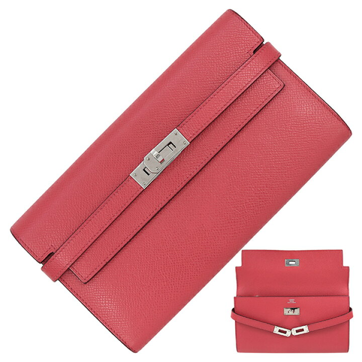 楽天市場】【5%OFF】 エルメス ケリーウォレット ロング エプソン 